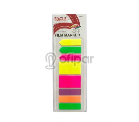 Banderitas señaladoras de 8 colores Eagle PF01-8
