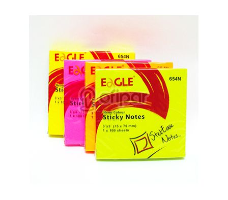 Nota autoadhesiva Eagle 75x 75 Neon