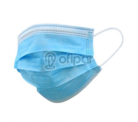 Tapabocas Quirúrgicos Infant. celestes (caja x 50)