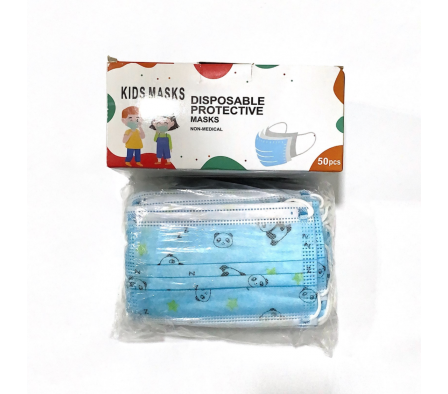 Tapabocas Quir. Infant. Panda neutro (caja x50)