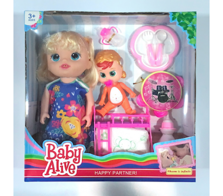Muñeca con bebe A-10-6