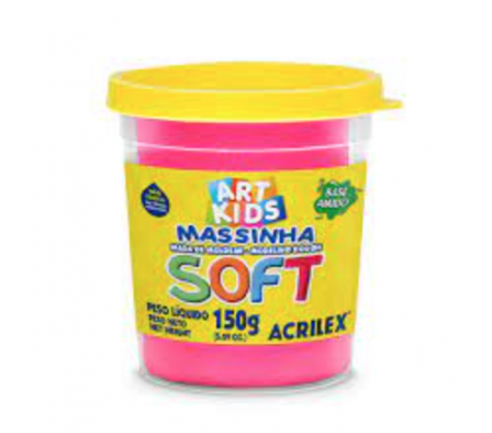 Plastilina Acrilex Soft 150 g. Maravilla