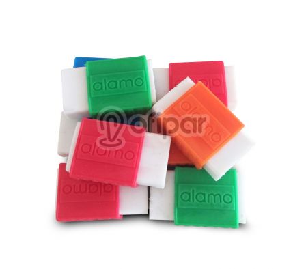 Borrador con cobertor plástico Alamo