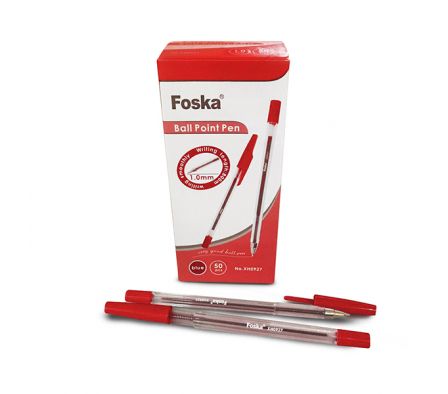 Bolígrafo Foska Rojo