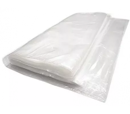 Bolsa plástica transparente rectangular 40 x 60 cm