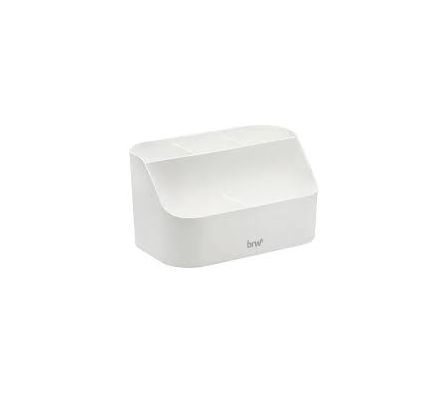 Organizador plastico 5 divisorias Blanco
