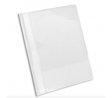 Carpeta archivadora tapa transparente TO Blanco
