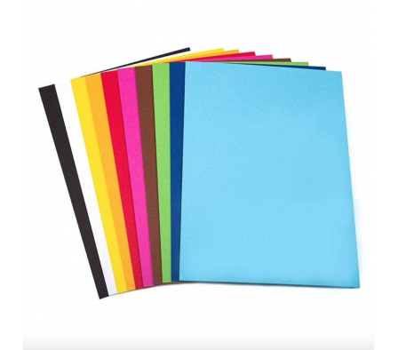 Cartulina lisa T/O Duson Col Surtidos paq x10