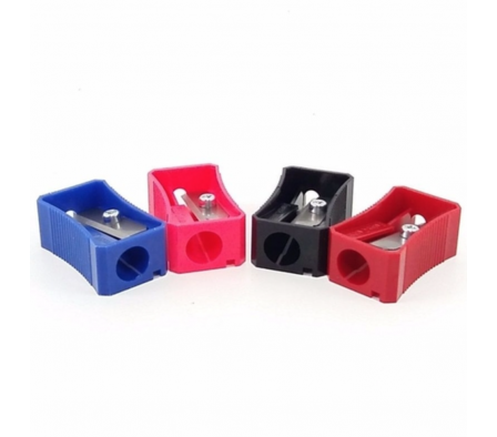 Sacapuntas plastico rectangular Faber Castell
