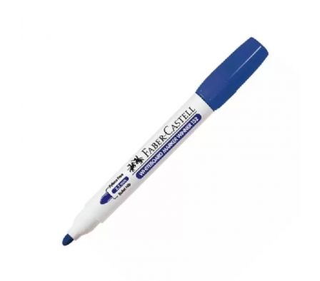 Marcador p/ pizarra Faber Winner Azul