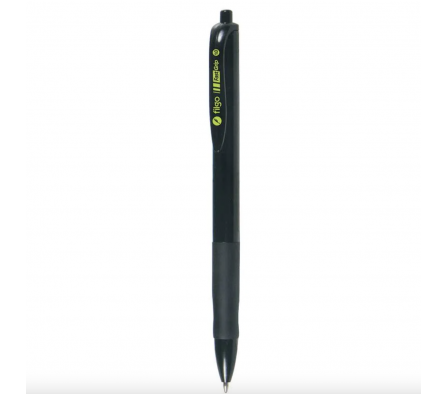 Bolígrafo retráctil Filgo Negro