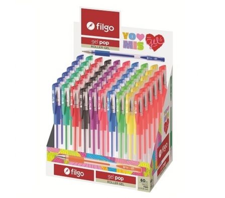 Bolígrafo Roller Gel Pop Filgo 