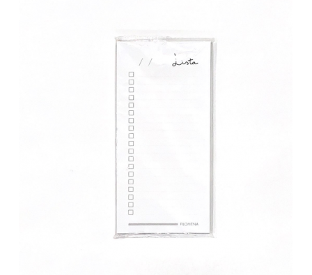 Block Filomena Chek List cod. 10123