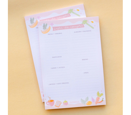 Lista de Compras Filomena Cod. 10109