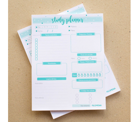 Study Planner Filomena Cod. 10122