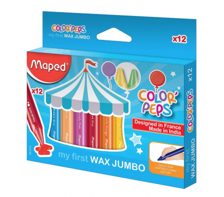 Crayola Maped Jumbo x 12 colores