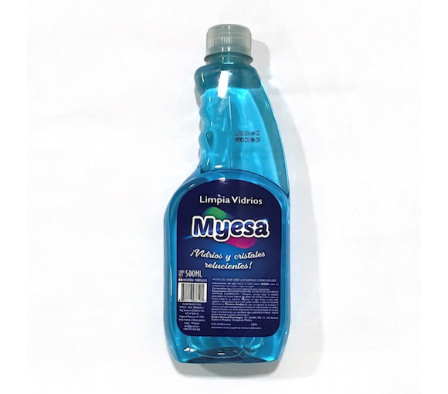 Limpia vidrios recarga 500 ml Myesa