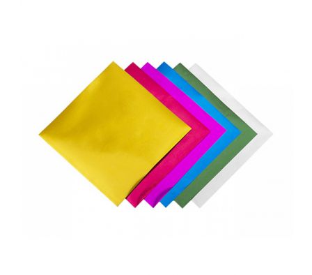 Papel Glacé Metalizado  x 10