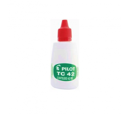 Tinta p/ sello Pilot rojo 42ml