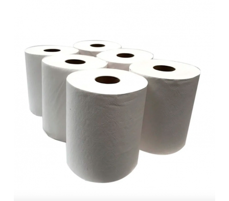 Papel toalla standard rollo x 200 m - Paq x 6
