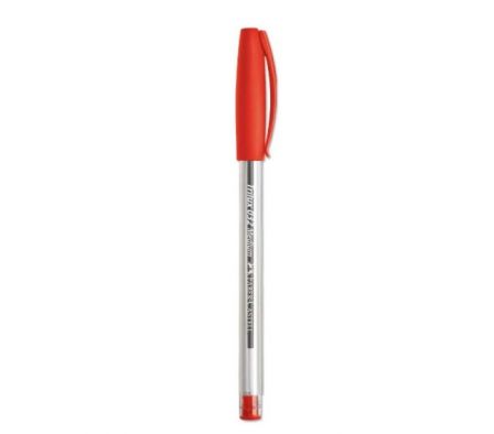 Bolígrafo Faber Castell Trilux Rojo